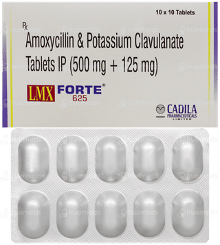 Lmx Forte 625 Tablet 10